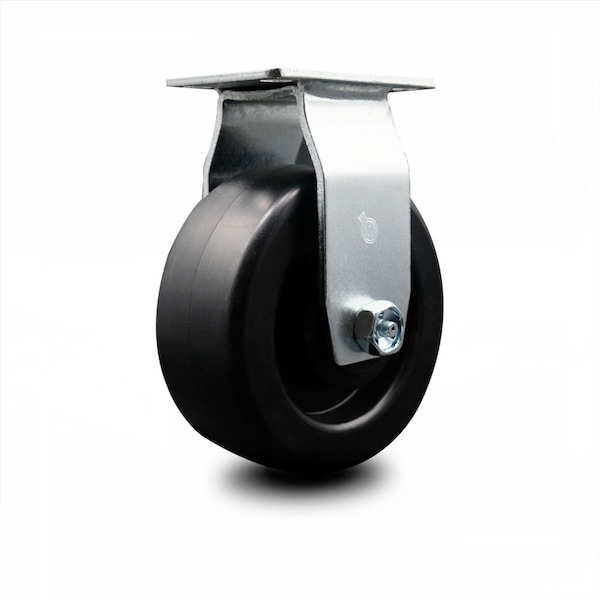 5 Inch Polyolefin Wheel Rigid Caster with Ball Bearing